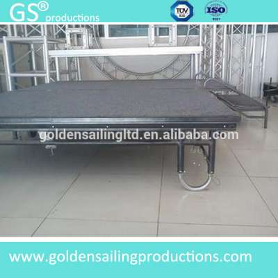 Hot selling school portable stage folding stage