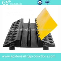 High quality electrical wire rubber protector wire, rubber cable ramp