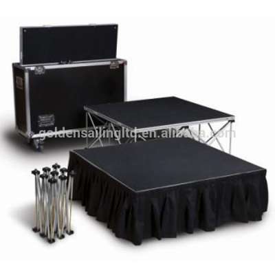 Portable stage rental outdoor stage , aluminum stage