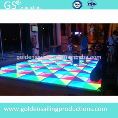 Hot selling modular LED dance floor for wedding