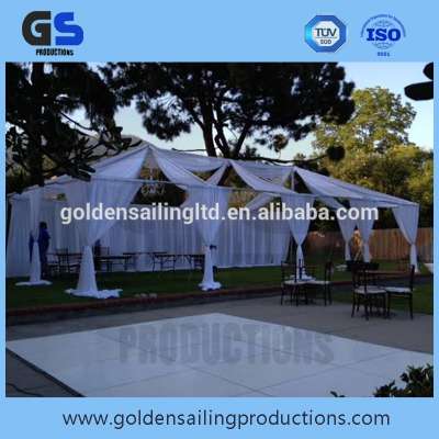 New design aluminum tube tension fabric pipe and drape backdrop round