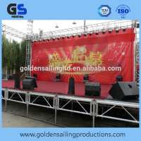 4ft*8ft aluminum assembly stage set for big event