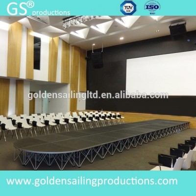 Customized fashion show stage, catwalk stage for sale