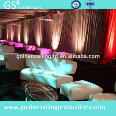 adjsutable pipe and drape, aluminum backdrop square pipe and drape