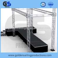 easy install aluminum roof truss and stage truss for sale