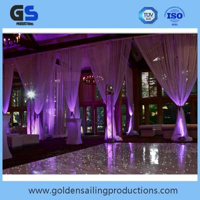 used pipe and drape for wedding party